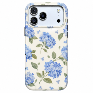 Blue Reverie | Watercolor Hydrangea Phone Case