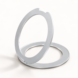 Orbit Fold | Silver Phone Ring Stand