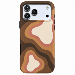 Canyon Echo | Earth-Tone Abstract Phone Case