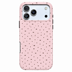 Blush Pebbles | Pink Dot Phone Case