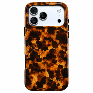 Molten Amber | Abstract Lava Phone Case