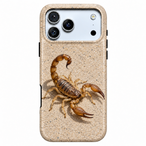 Desert Sting | Realistic Scorpion Phone Case — view 1