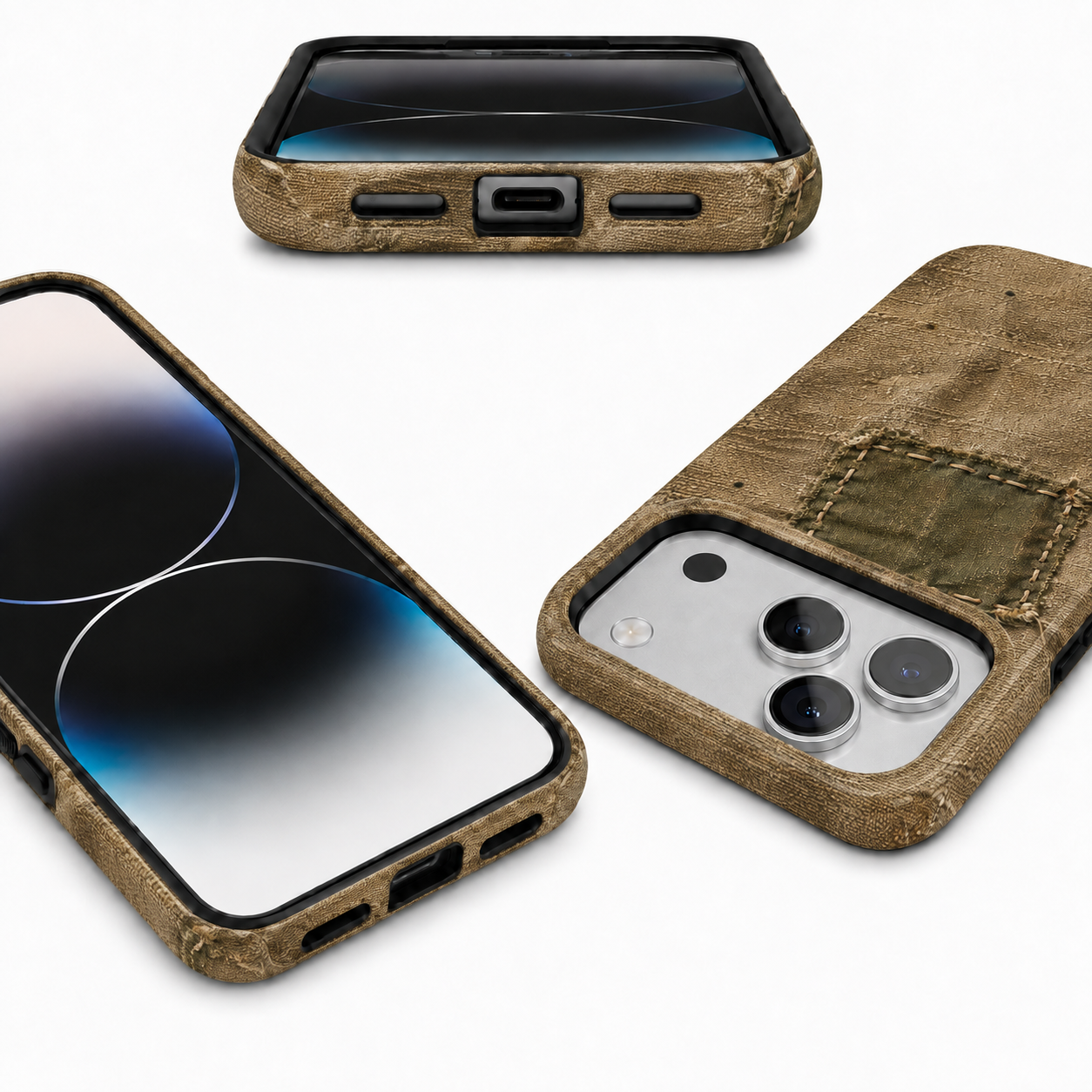 Field Repair | Patched Canvas Phone Case — view 9