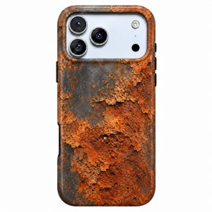 Rust Bloom | Oxidized Metal Phone Case — view 1