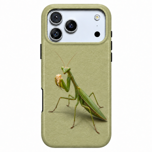 Sage Supper | Green Praying Mantis Phone Case — view 1